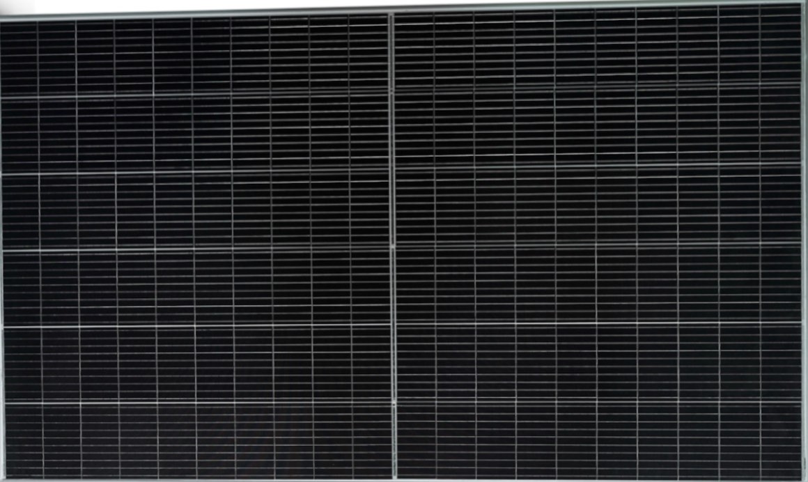 Modulo fotovoltaico 3SUN B60 visto frontalmente